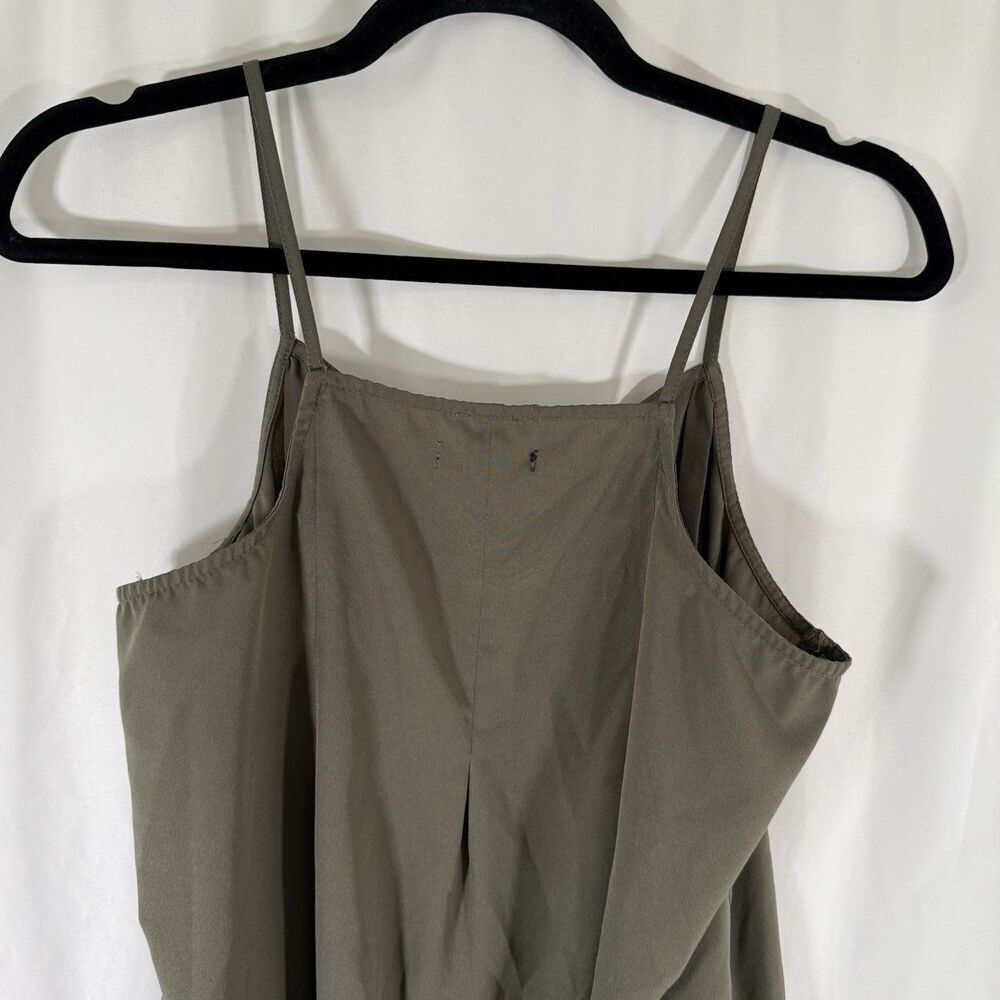 Gap Tank Top Women's Small Solid Green Pullover Lightweight Sleeveless - Picture 8 of 9